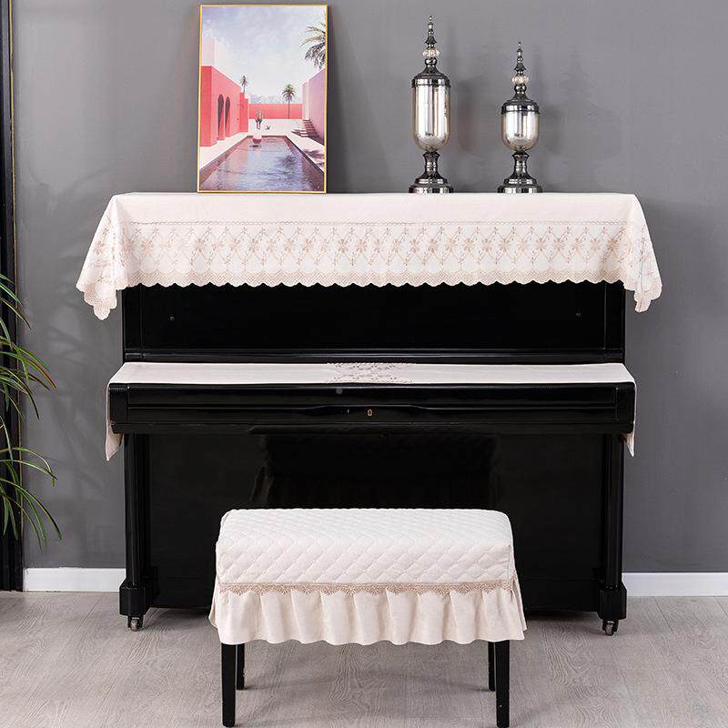 式高布级感钢琴尘罩半罩现代F6M69905简约高端大气钢琴套遮盖防轻