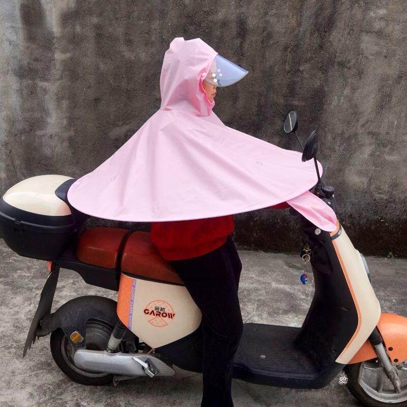 透成人碟雨衣摩托车雨帽电动车时尚飞防雨加厚男女气防水无品牌/