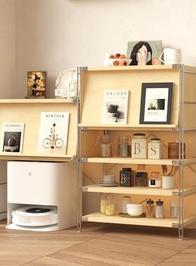 柜包豪斯置物架沙边落发地移动收纳储物柜YNP家用杂柜中古志风咖