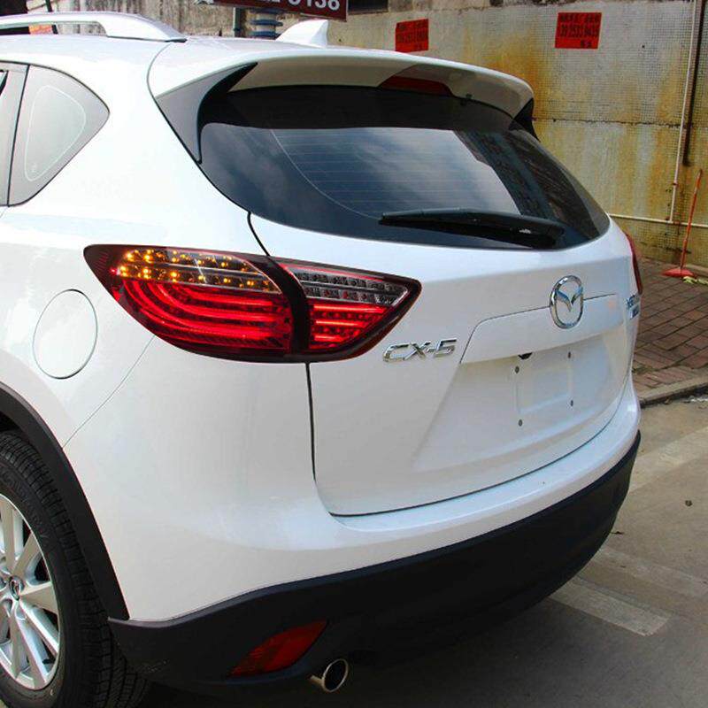 专用于马自达cx-5尾灯总成CX5改装Led尾灯转向燈光导行车灯总成