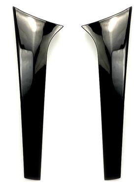 适用奔驰MLGLE级W1662012-2018侧翼尾翼扰流板外饰车贴改装