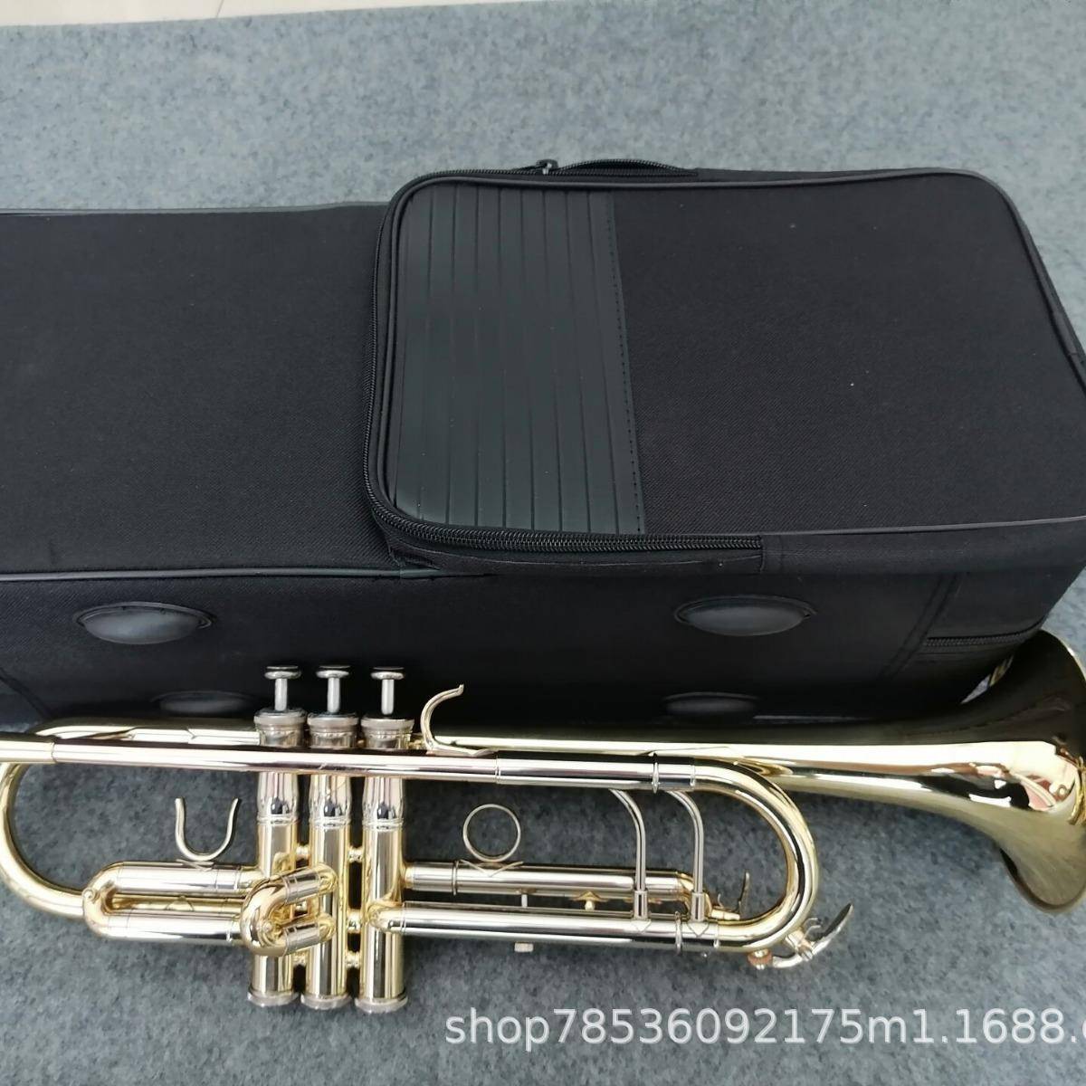 演奏型圣迪高级小号乐器降B调小号乐器独奏铜管音乐调音华彩