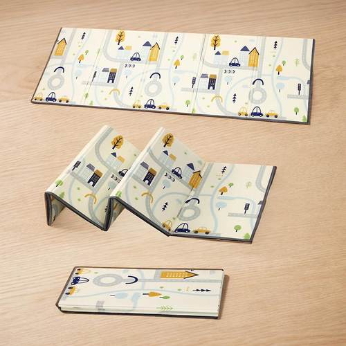 家用可折叠XPE爬行垫新款室内防水防滑爬爬垫可折叠宝宝爬行垫