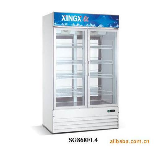 星星GRISTA豪利供应SG868FL4系列格林斯达立式展示饮料柜商用设备