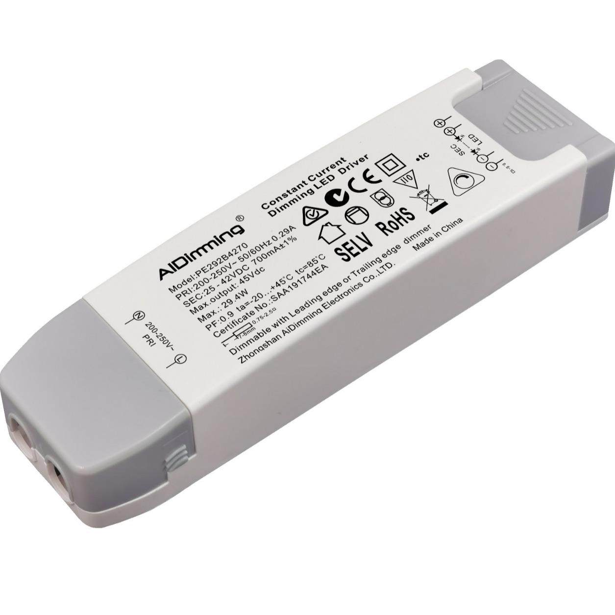 PE292过CESAA可控硅30W调光驱动电源