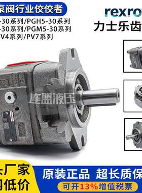 Rexroth力士乐齿轮泵PGH4-30双联PGM5-30内齿合PGH5-30高压PGM480