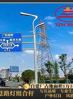 太阳能路灯led一体化太阳能智慧路灯户外道路6米8米智慧路灯