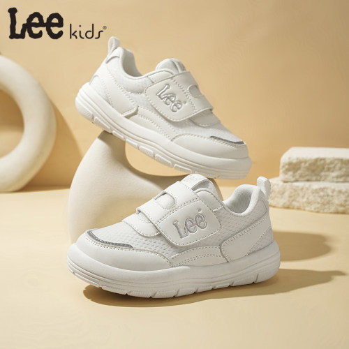 LeeKids儿童小白鞋校园运动鞋
