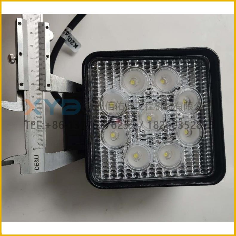 徐工平地机 铣刨机 24V 驾驶室 前后LED工作前照 照明灯 原厂配件