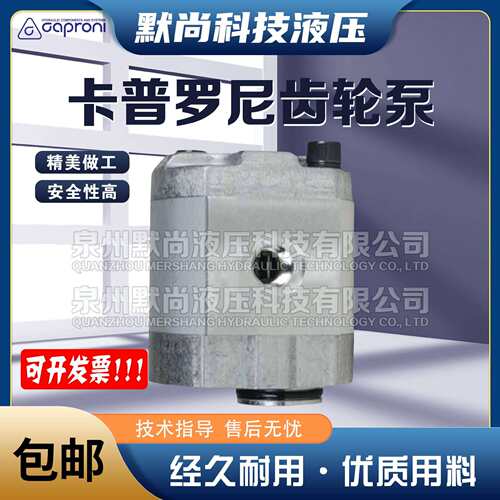 卡普罗尼Caproni齿轮泵00A(C)0.25X045H/X46/X047/X048W1液压油泵