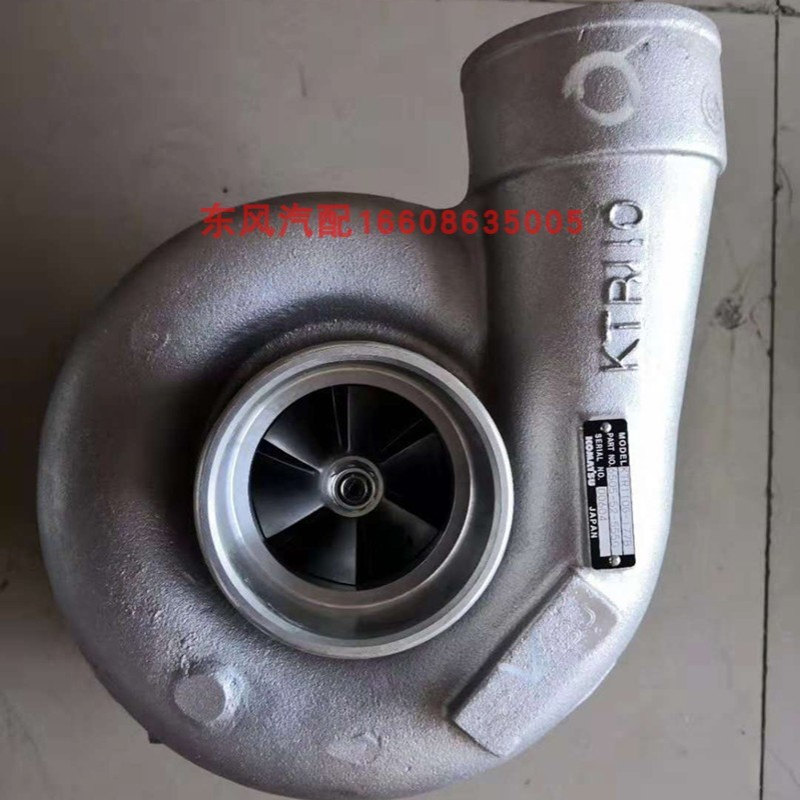 小松挖掘机进气涡轮增压器KTR110水冷增机泵6505-52-5550挖机配件