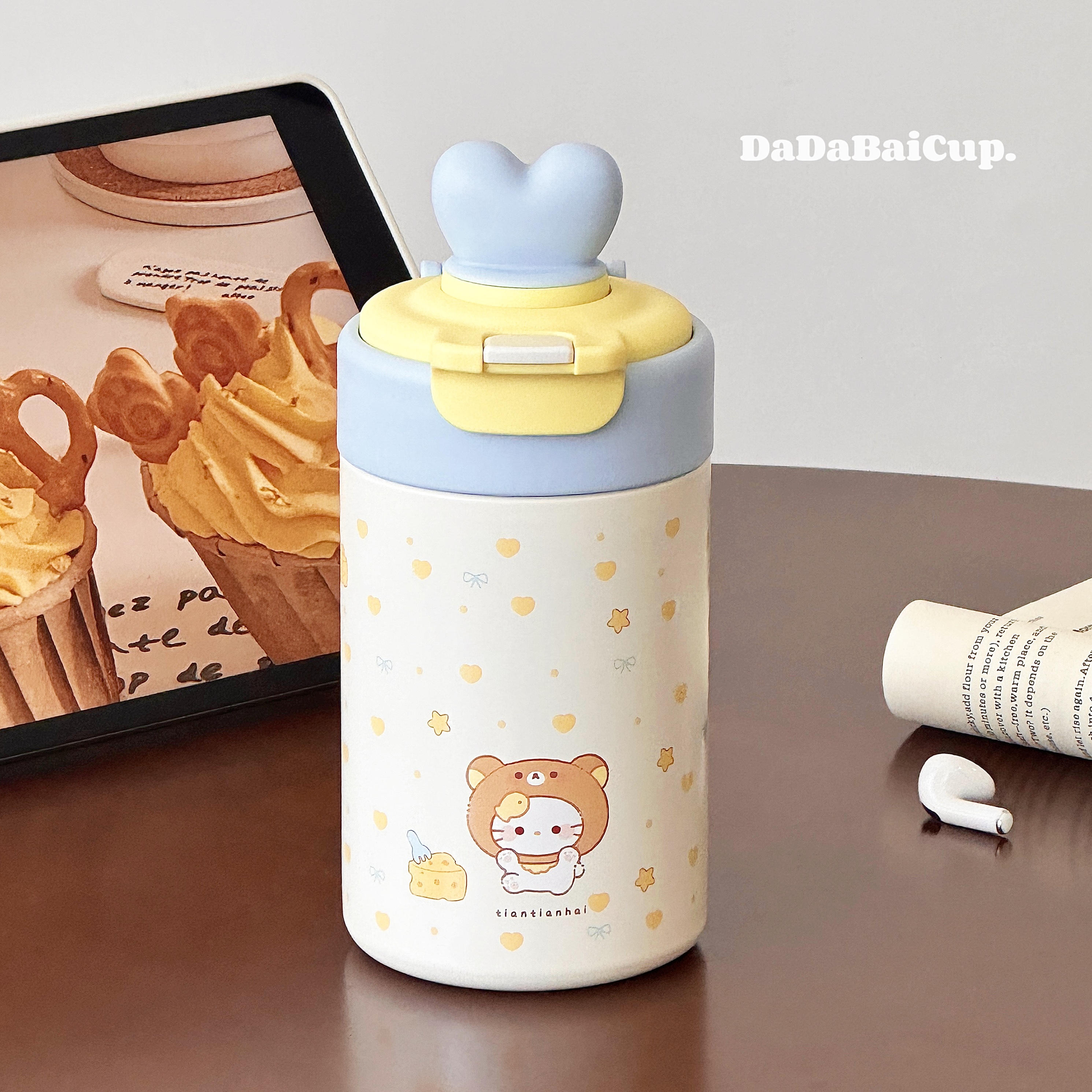 316不锈钢食品级手提耐高温随手