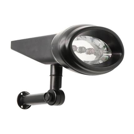 生产厂家4LED太阳能壁灯一体式射灯花园草坪户外防水景观照明灯具