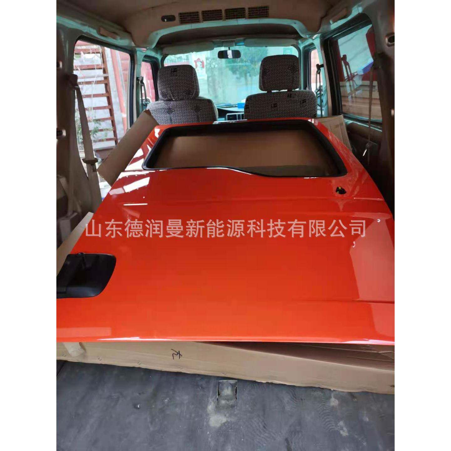 适用重汽豪瀚车门车门玻璃包角大灯叶子板价格图片