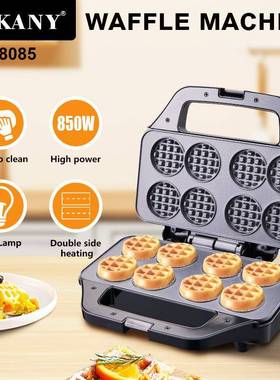 出口SOKANY08085小华夫机三明治机吐司机8孔面包机WAFFLEMAKER