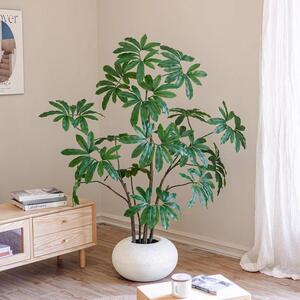 仿真绿植蔓绿绒盆景掬涵高端轻奢假树装饰花家居客厅植物盆栽摆件