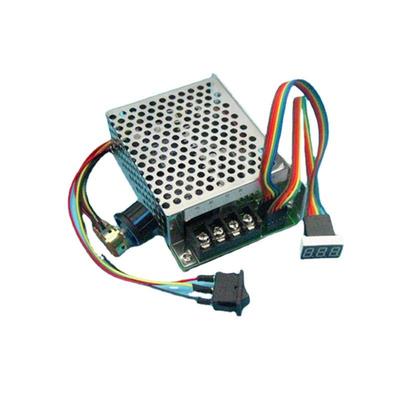 双向正转反转直流电机调速器带数显刻度转速表40A12V24V36