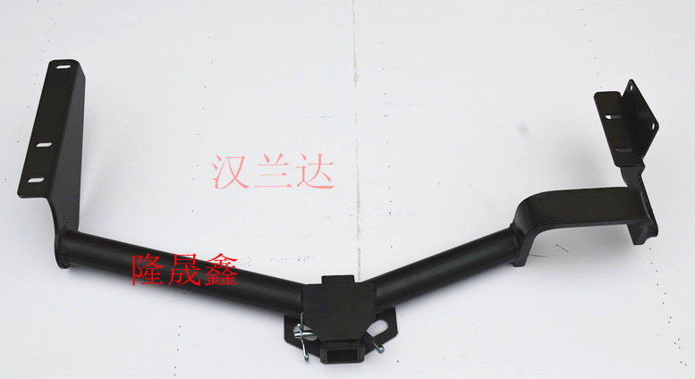 06-15款汉兰达方口拖车杠汽车拖尾防撞杠拖车钩拖车保险杠