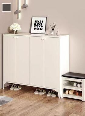 钢制鞋家柜尘用门口RMB轻奢阳台防带锁入玄关客厅铁皮环保户收纳