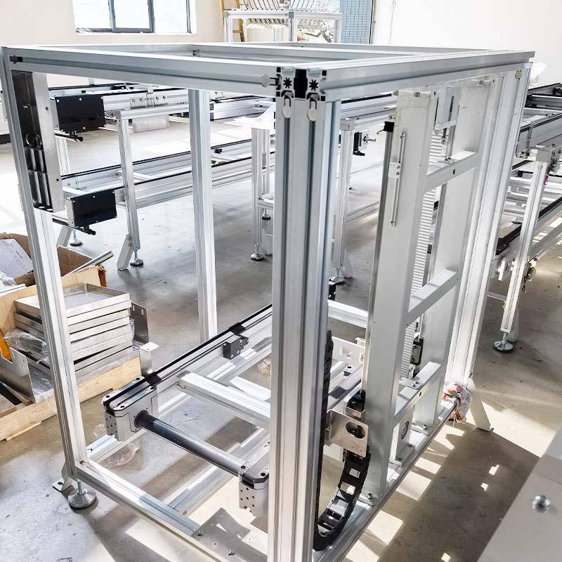 工带厂传输带输送OXS机无水尘防线静电齿形带电芯装配段皮检测流