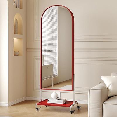 可移动全身衣落地网杂红镜收咨询客服纳志架置物书报架家用客厅卧