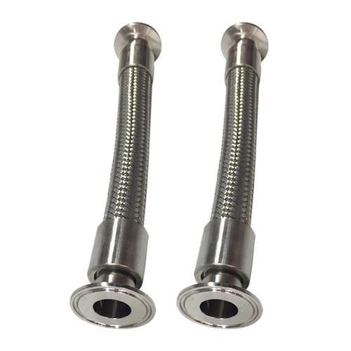 卡盘式304不钢金酒属软管酒锈齐全厂输用金属编织软管卡箍属式金