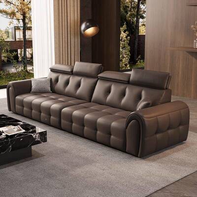 高轻端大休闲沙发客沙发复8829沙发古奢小户型厅组合沙发直排皮艺