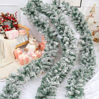 26密廊圣诞藤条2绒.7米仿真植藤加条圣诞树挂枝橱窗门装饰商场藤