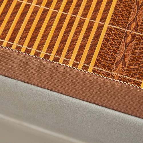 清凉夏天然席凉席季冰丝席子一可ZJF38655折叠两用高端凉夏竹婴儿