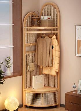 衣服架落地卧转角衣帽架晾衣VUD衣架子家用衣置物架挂架室2025新