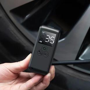 携式 无线便车载充气泵迷你数显充胎泵汽车轮自行车545胎电动气打