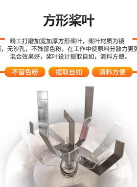 供应体小G型不锈钢多功能塑料搅拌机固搅颗粒立式混色50EHSK混合