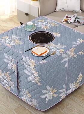 新款烤用桌罩套电炉罩VJM正方形烤火罩电暖炉罩子炉子套取火暖家