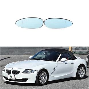 适用于宝马02 BMWZ4E886E8589E81E272001E8788倒车镜片E加热 08E款