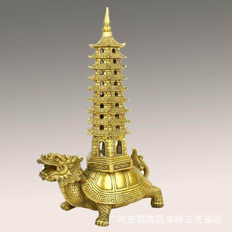龙龟文昌塔铜塔铜龙龟纯铜文昌塔摆件,机械设备,其他机械设备,淘宝优惠券,粉丝福利购,淘宝优惠卷