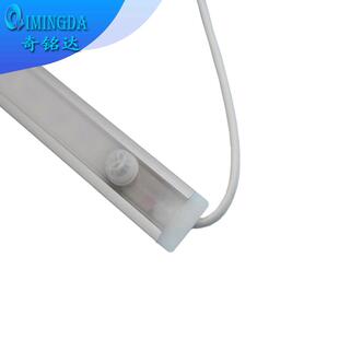 led感应灯12v红外人体感应带乳白pc罩子橱柜用led超亮光控智能