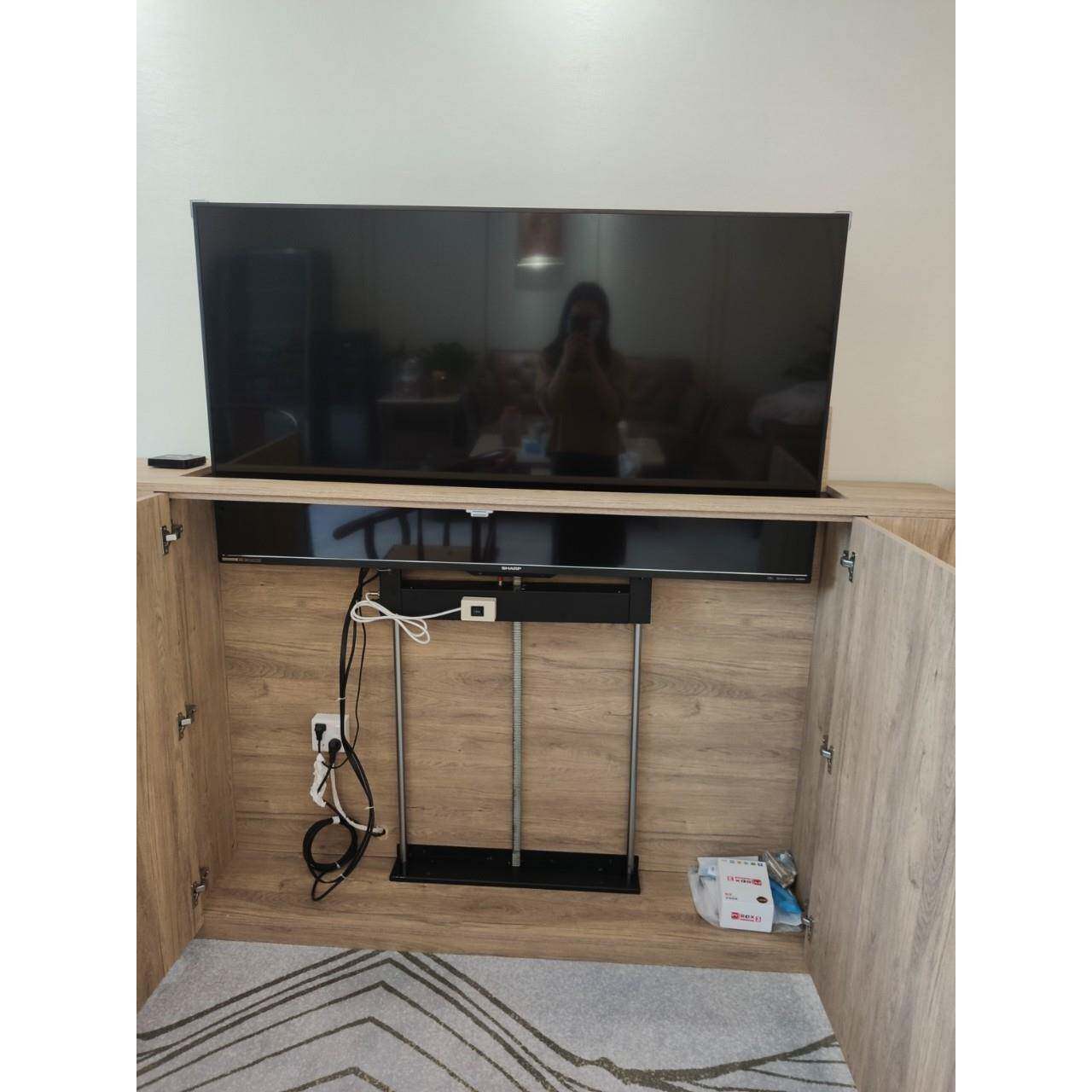 铭鑫供应55寸液晶屏电视翻转器-一体机电脑升降器-升降显示屏同屏