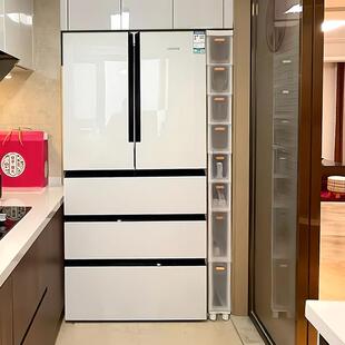 14/18/22宽厨房冰箱夹缝柜196CM抽屉式加高收纳柜窄柜多层缝隙柜