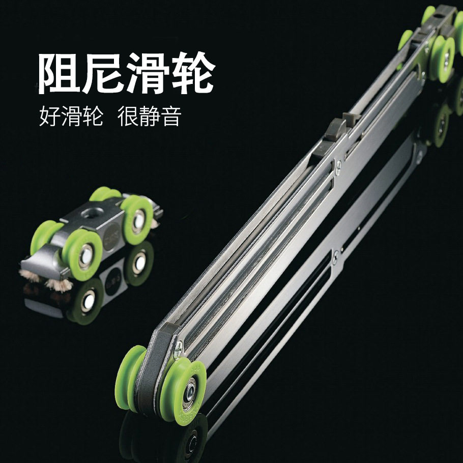 阻尼吊轮OPK木门玻璃推拉门滑轮CZ-6号移门吊轨道静音缓冲吊滑