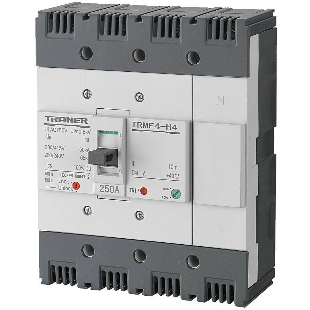 塑壳断路器TRMF4-H4总开关空气开关4P250A/65kA主开关高分断微型
