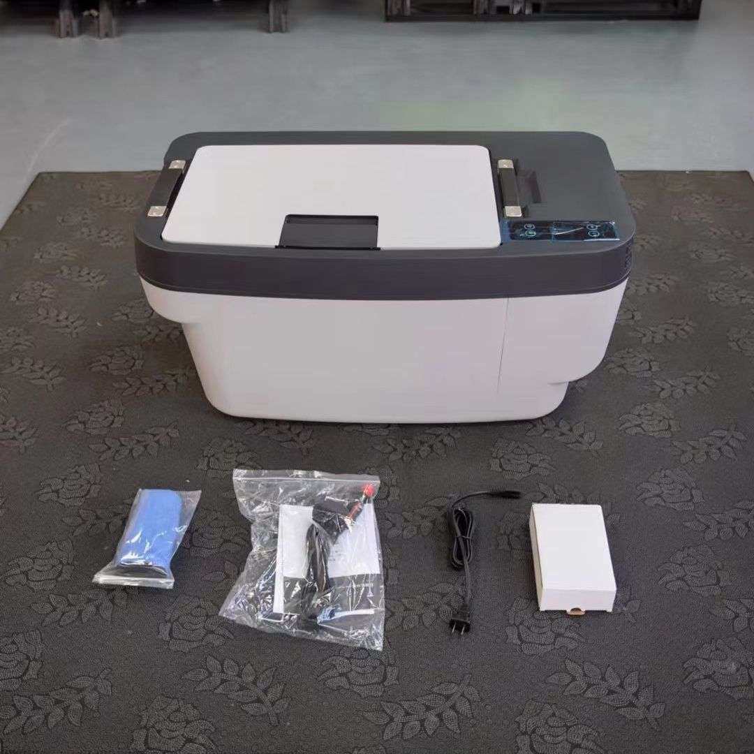 适用车载冰箱12V/24V通用省电35L车家两用冷藏冰冻冰箱