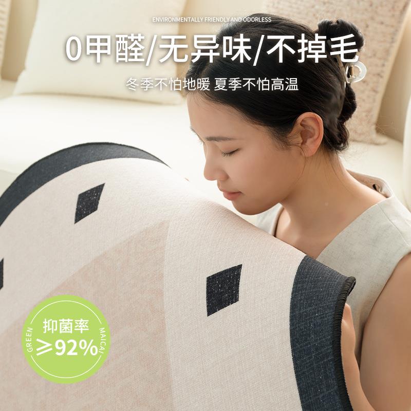 法式奶油风地厅毯客耐室脏易打2025新款免JR202503洗轻奢高级沙发