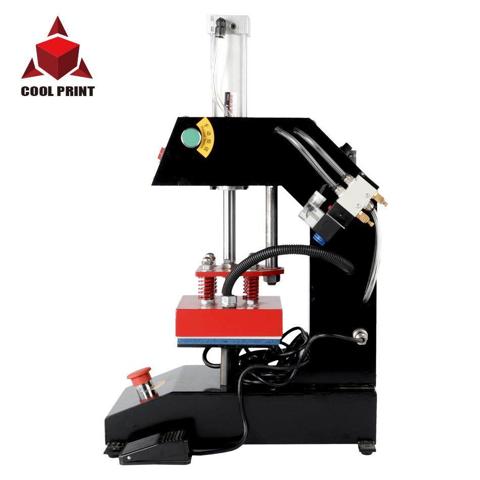 热转印气动烫标机烫钻机服log画o烫唛机装厂JQ-M-15*15烫机家