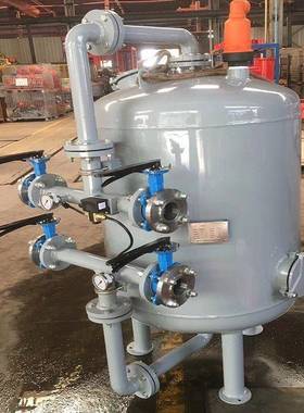 海工钢业污水处理多介质国过滤器304滤不锈多介质过器石英砂GH-SY