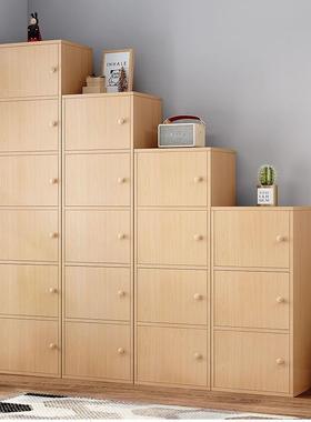 斗柜OOB简层约代卧室储物柜带锁客厅靠墙多纳柜家用五斗现柜置收