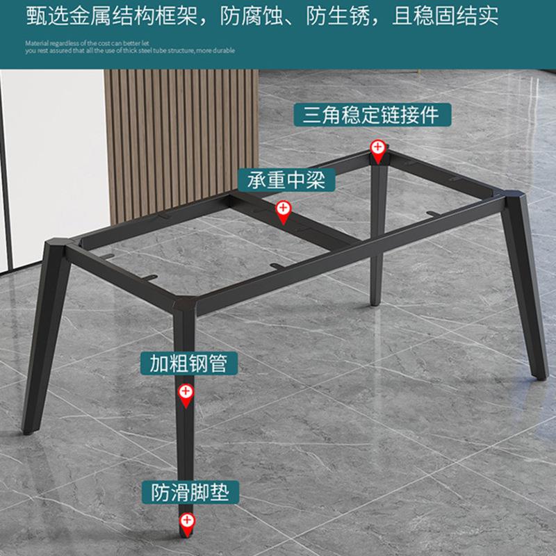 餐桌桌腿支架简易sx-06瓷砖板桌餐台岩脚桌金撑属桌腿支架铁艺支