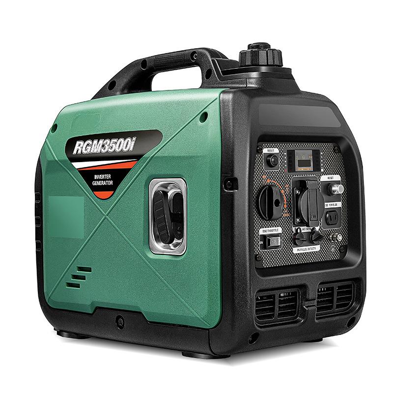 雷吉3KW静音姆瓦汽油发电机家用静音手提便携式k房车3W小型202v3