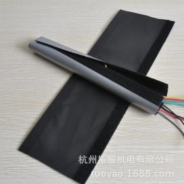 粘B4式结线束带电线捆XUP绑带卷式束带WT/WPC-8环保阻燃魔术贴包