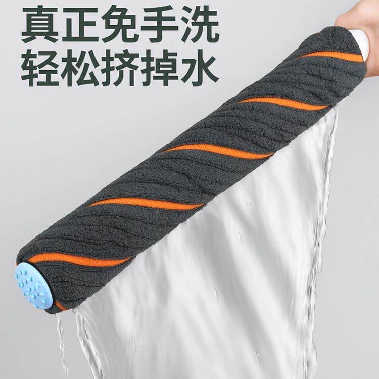 手免洗自拧家水拖把干2025新款用502一拖净懒人湿两用毛巾布吸水