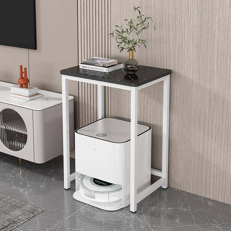 奢地机器扫人置物架拖地机器人小桌子轻收纳几桌子客厅沙908发边
